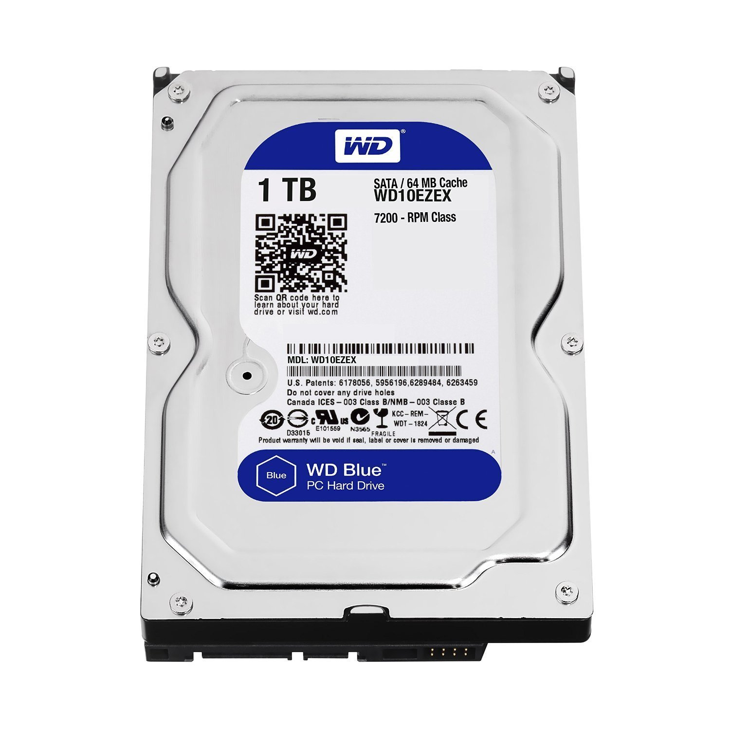WD Blue 1TB 3.5-inch Internal Hard Drive