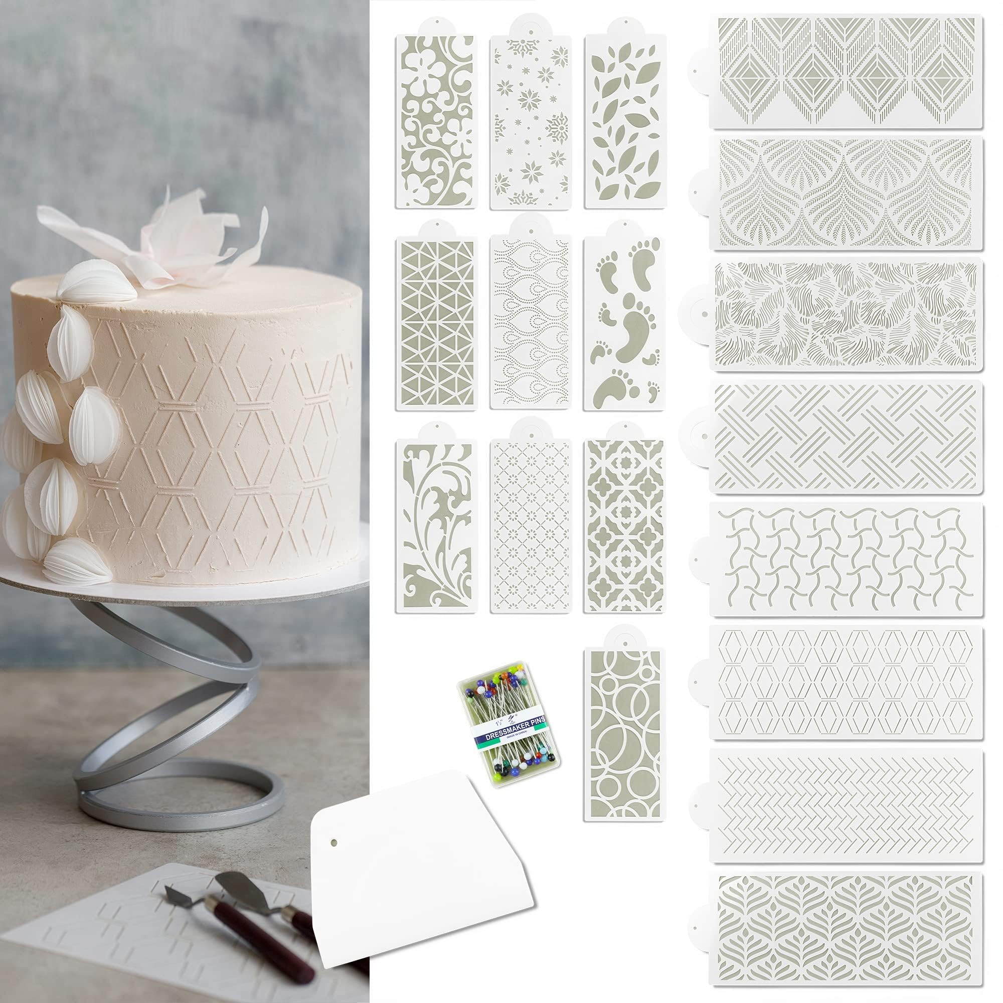 Wilton Decorating Stencil Set (Reusable)