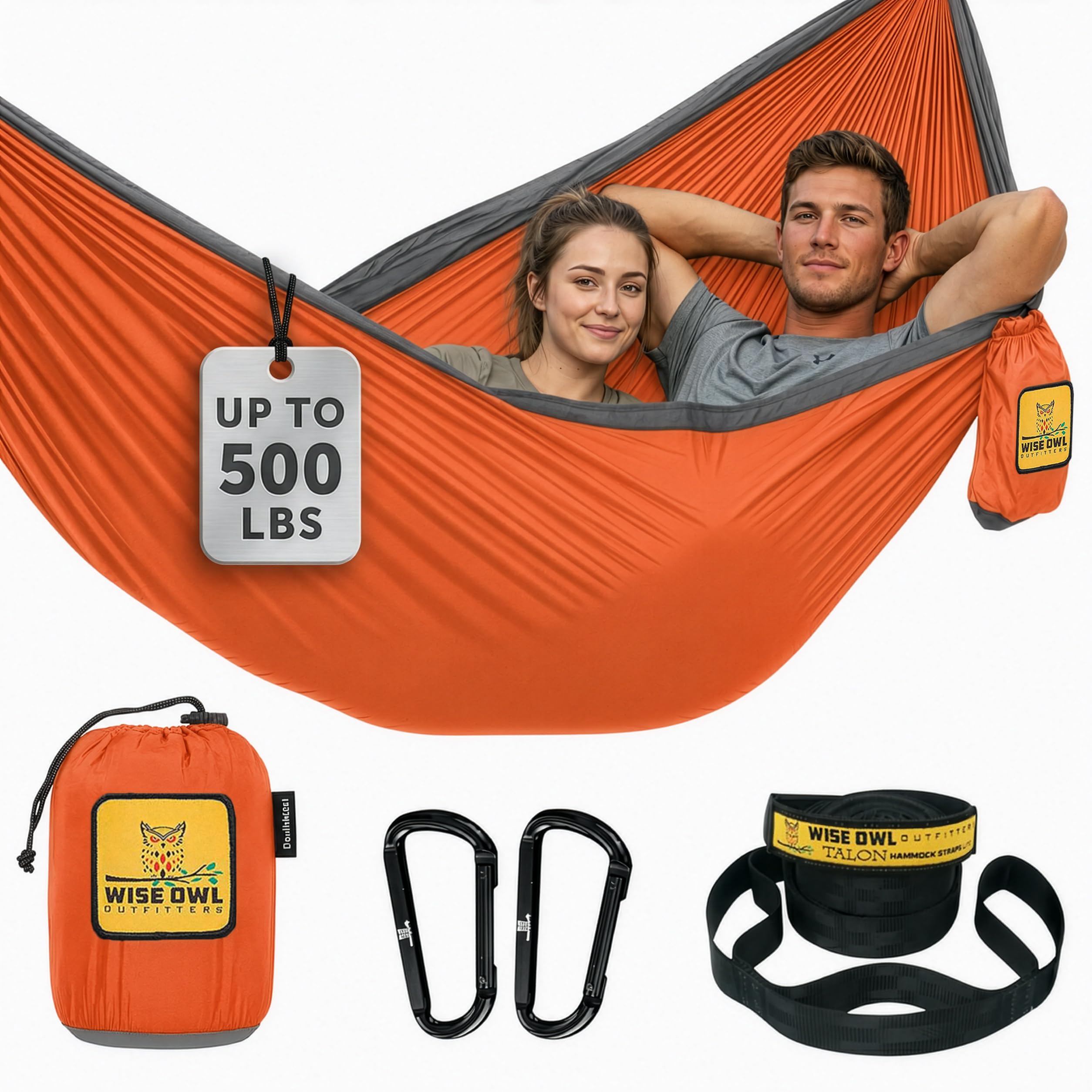 Wise Owl Outfitters Hammock with Straps