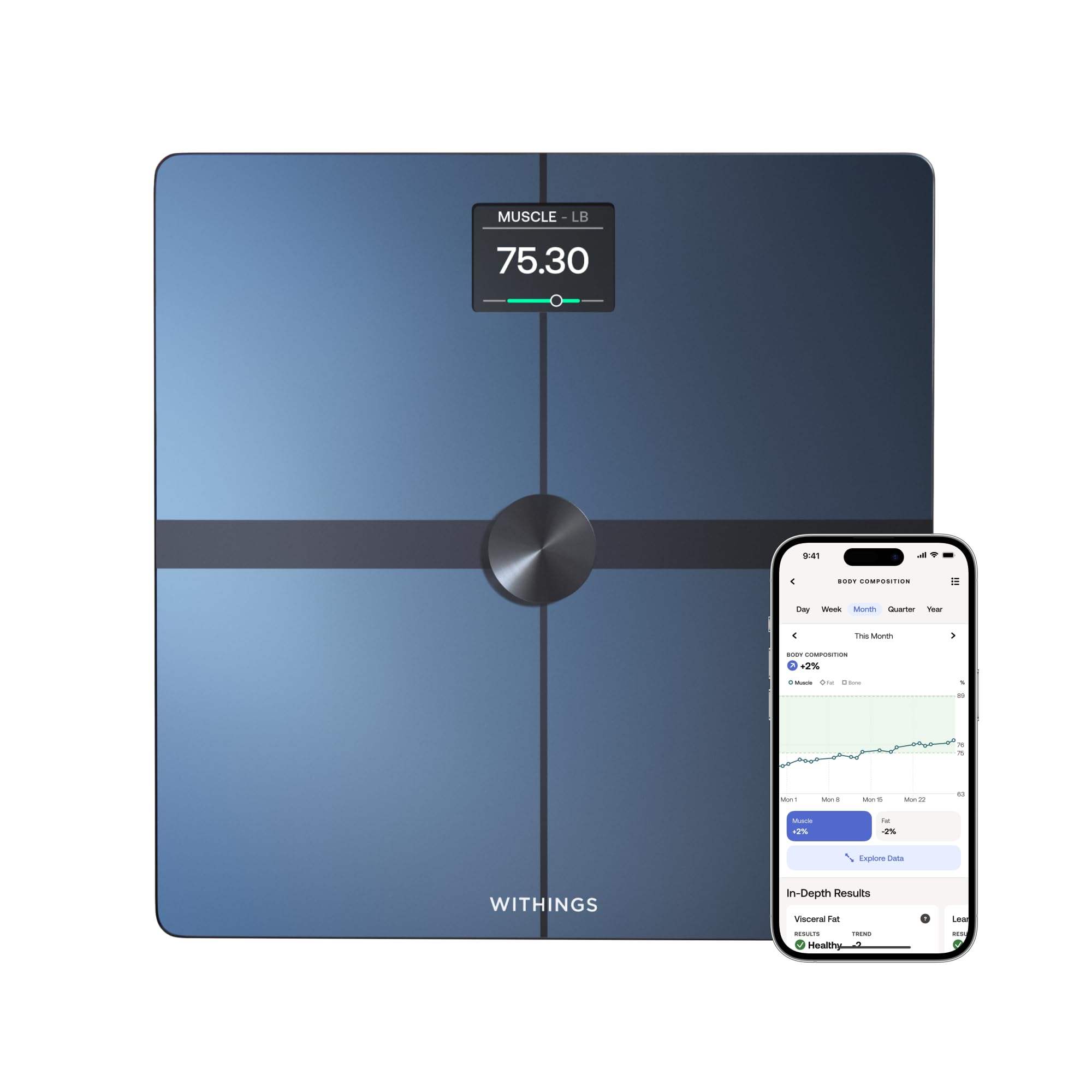 Withings Body+ Smart Body Composition Wi-Fi Scale