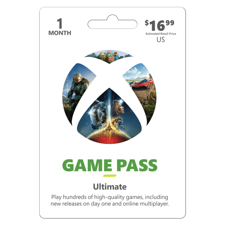 Xbox Game Pass Ultimate 3-Month Gift Card
