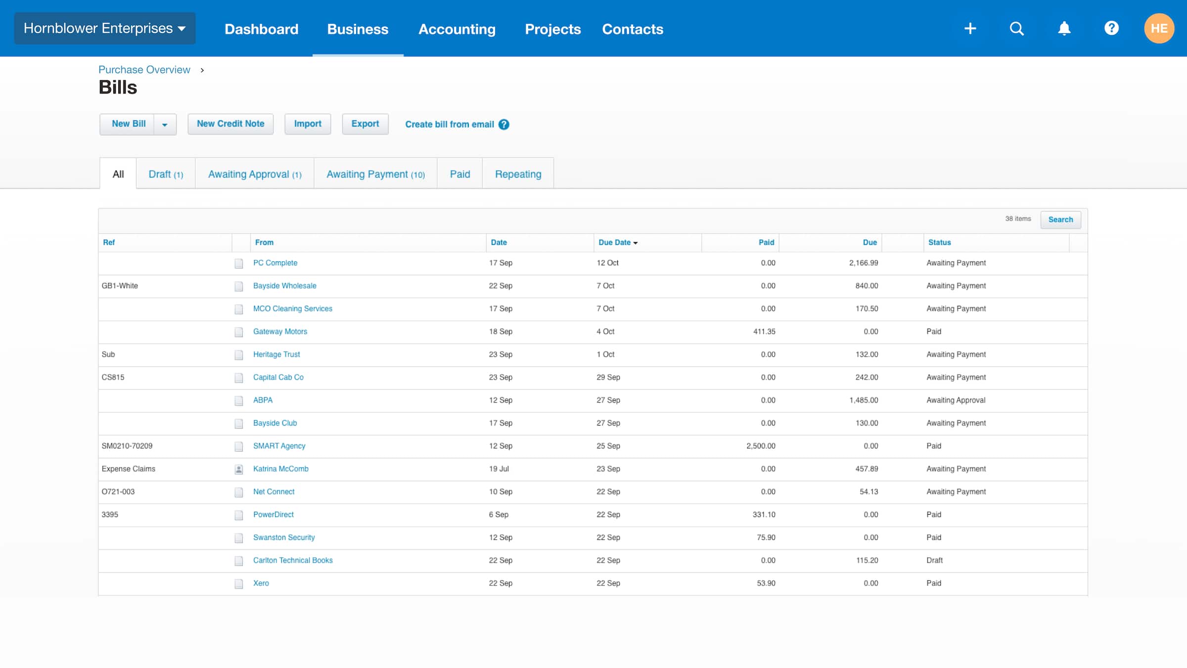 Xero Accounting Software (Subscription)