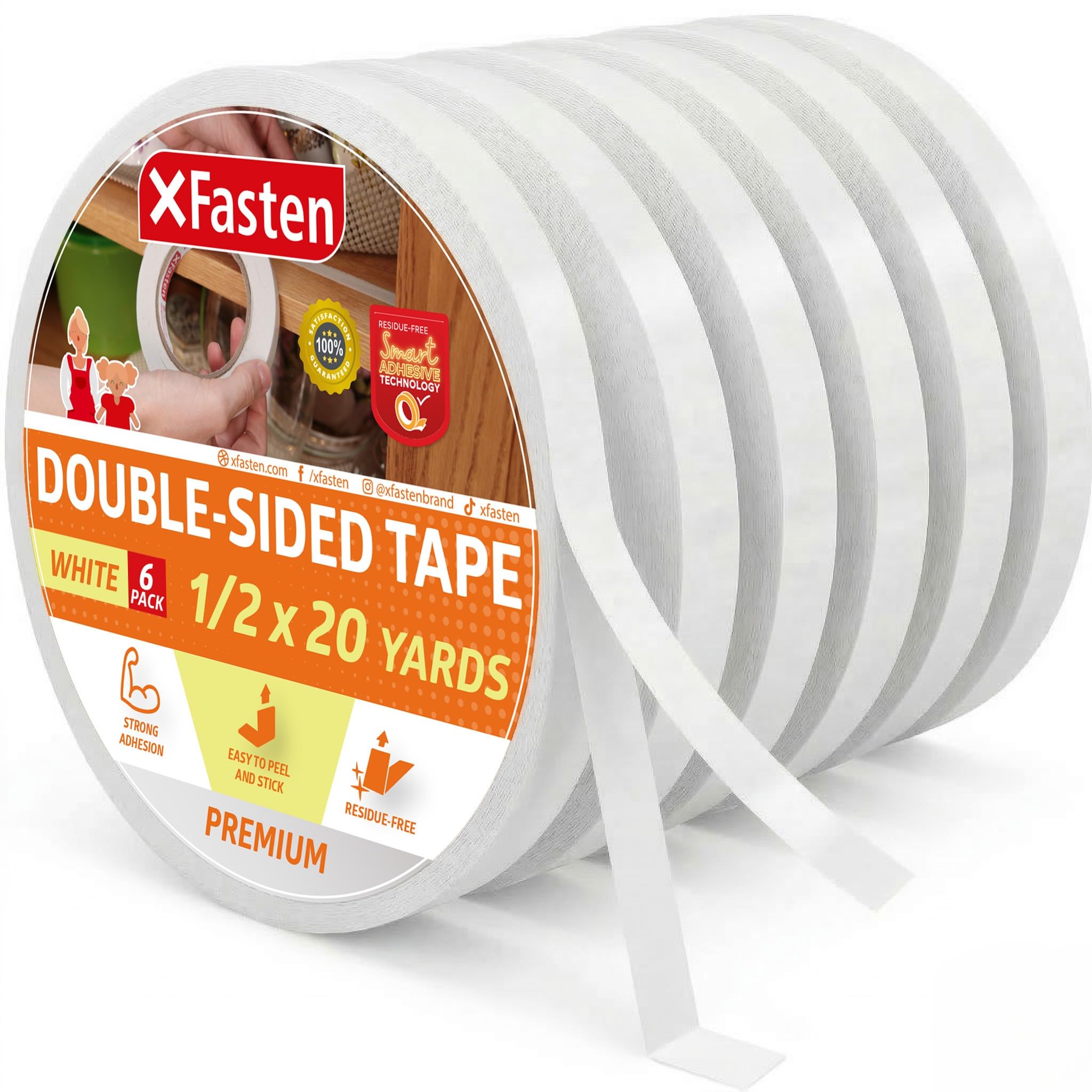 XFasten Double Sided Fabric Tape