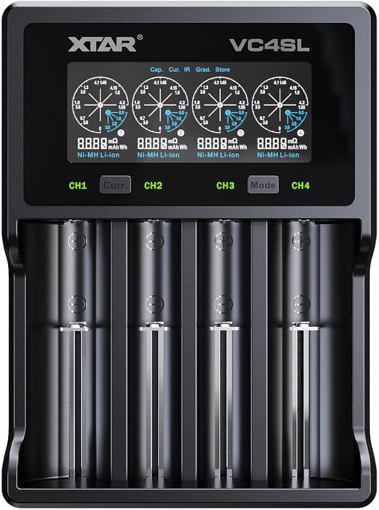 XTAR VC4S Smart Charger
