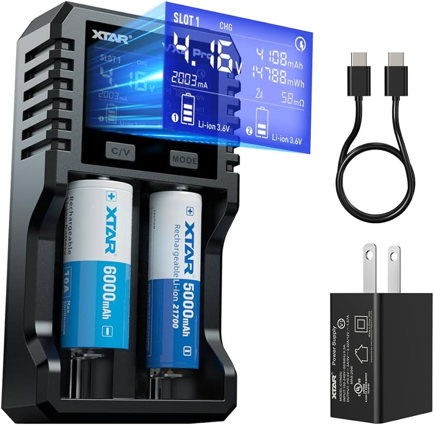 XTAR VP2 Pro Battery Tester and Analyzer