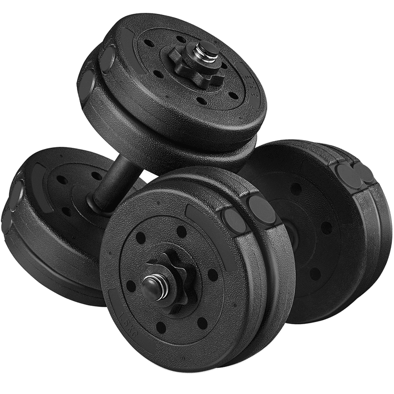 Yaheetech Adjustable Dumbbell Set 2x33lbs