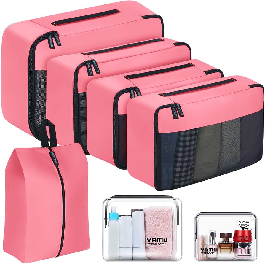 YAMIU Compression Packing Cubes 8Pcs