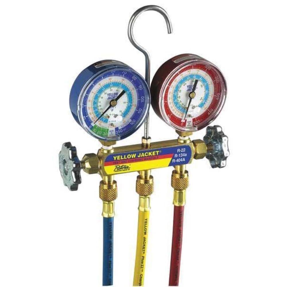 Yellow Jacket 46006 Series 41 Manifold Gauge Set