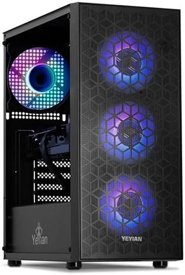 Yeyian Yumi Gaming Desktop (Intel Core i5-13400F, RTX 4060 Ti 8GB, 16GB DDR5, 1TB SSD)
