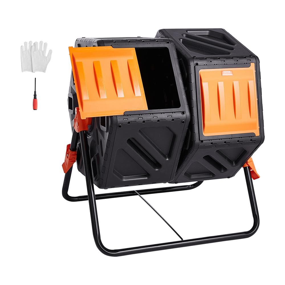 Yimby Tumbler Composter – 37 Gallon, Dual Chamber