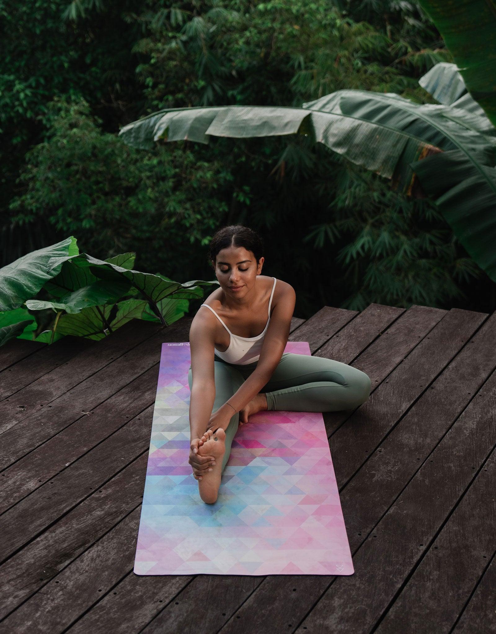 Yoga Design Lab Combo Mat (3.5mm + Microfiber Towel)
