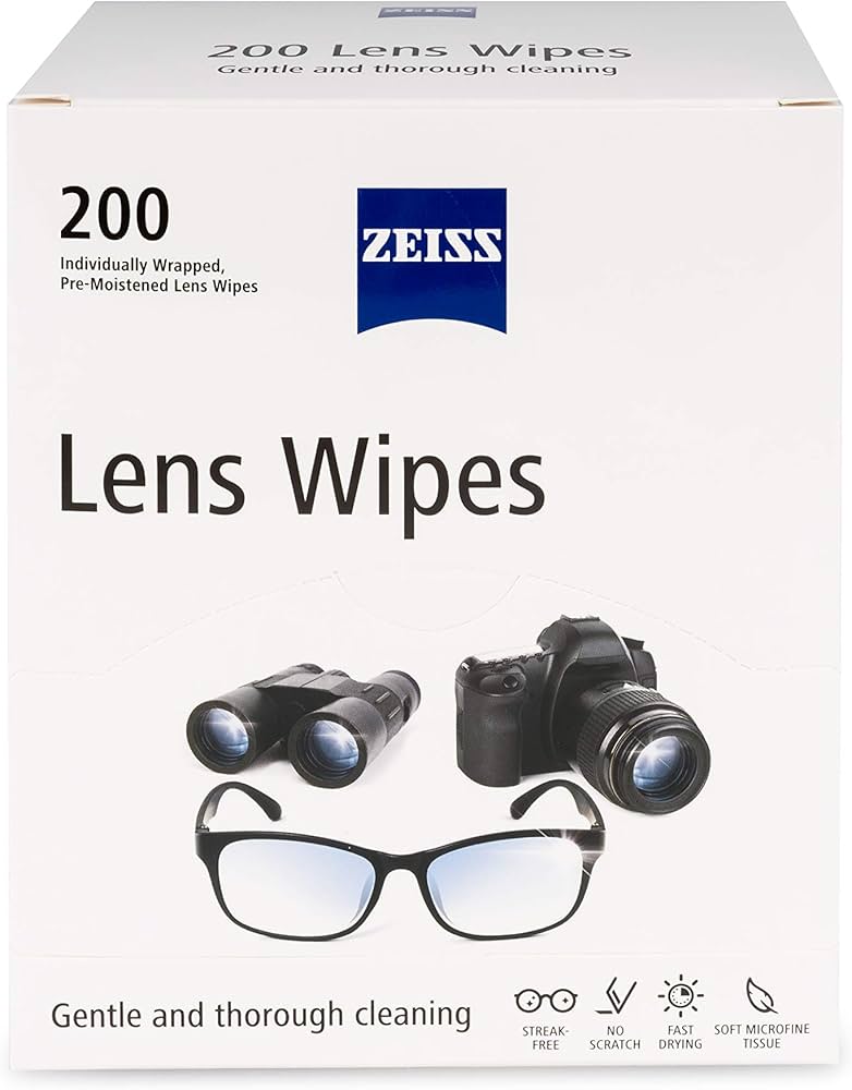 ZEISS Pre-Moistened Lens Cleaning Wipes