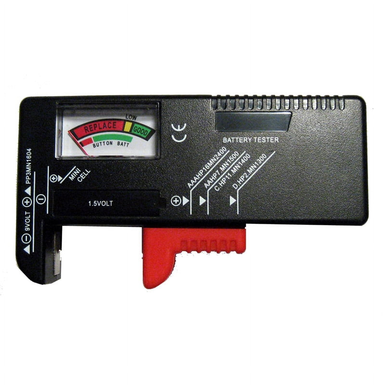 Zenel Battery Tester (Universal AA/AAA/AAAA/C/D/9V)