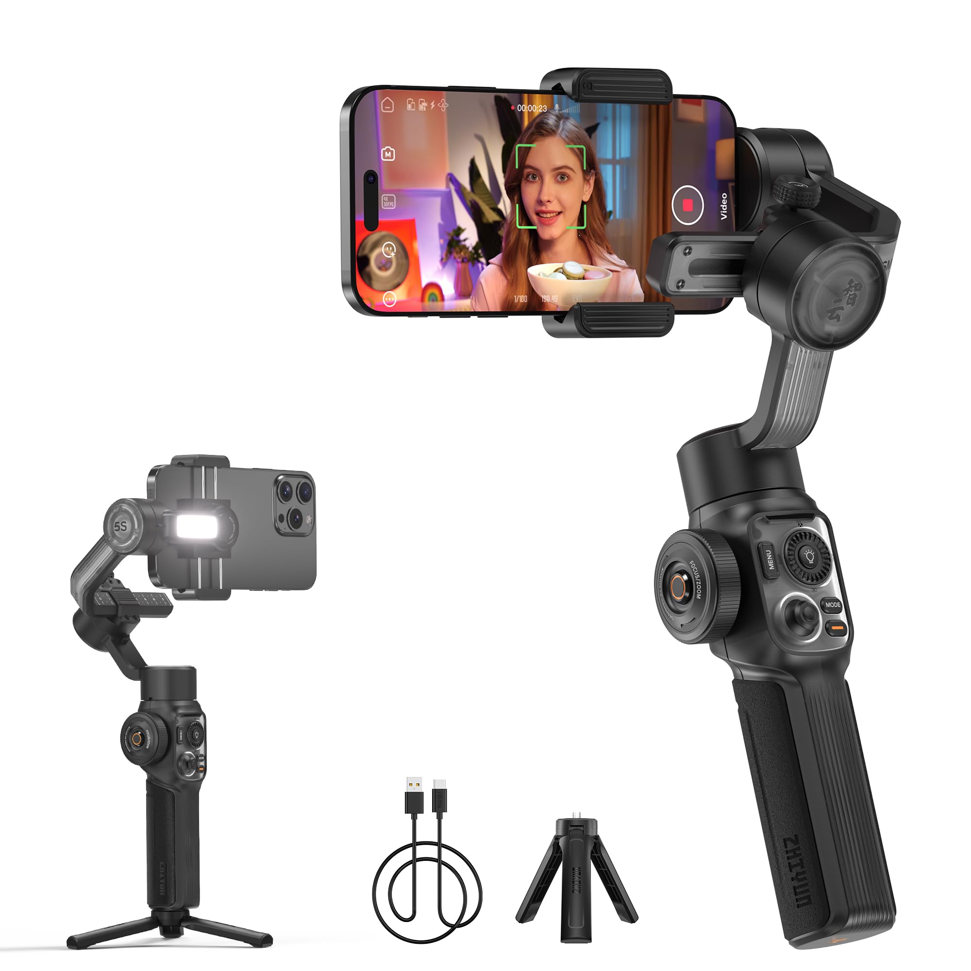 ZHIYUN Smooth 5S AI Phone Gimbal