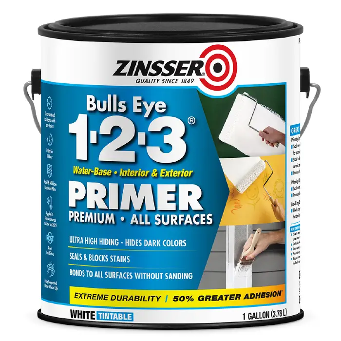 Zinsser Bulls Eye 1-2-3 Water-Base Primer