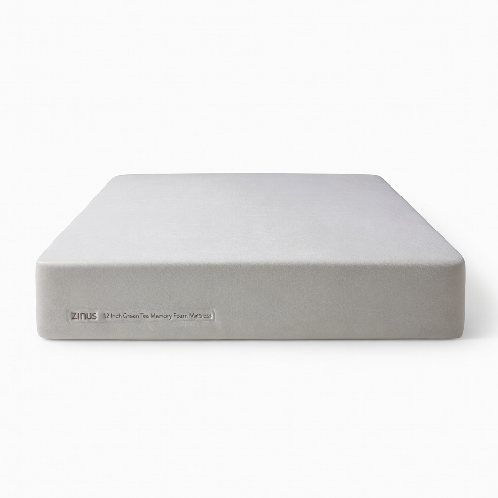 Zinus 12 Inch Green Tea Memory Foam Mattress