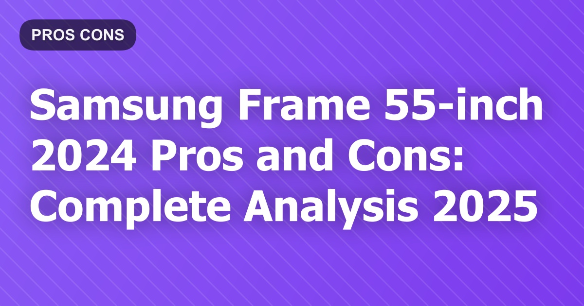 Samsung Frame 55-inch 2024