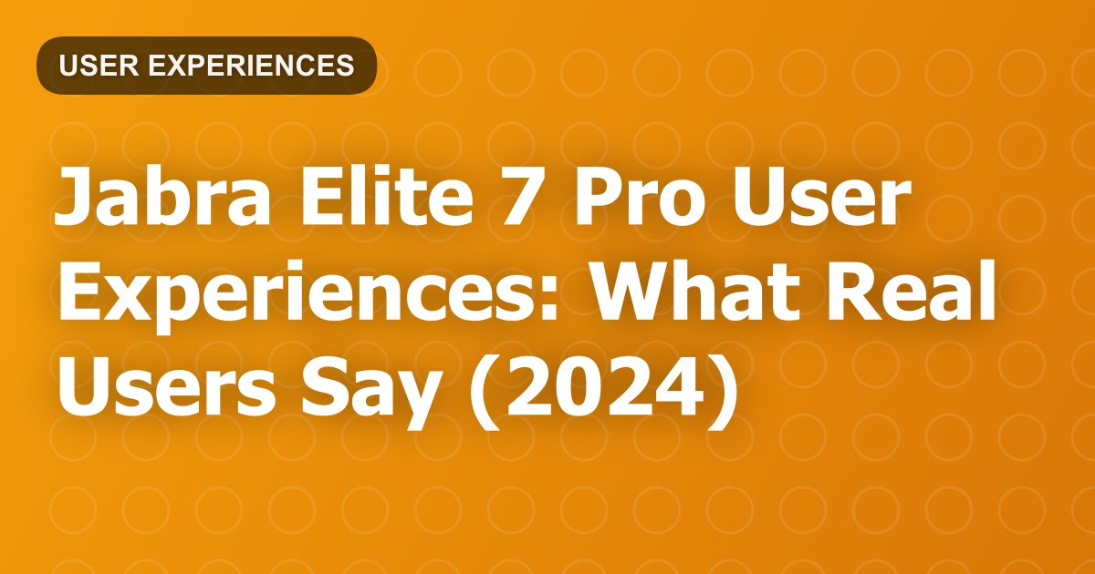 Jabra Elite 7 Pro