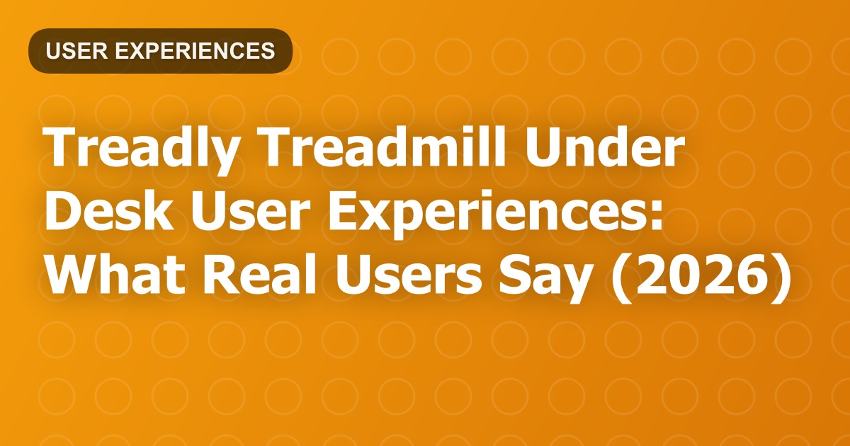 Treadly Treadmill Under Desk